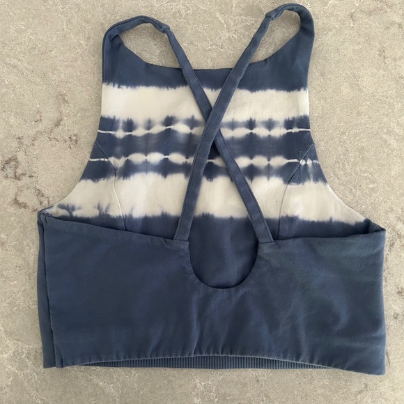 Aerie Open Back Tie Dye Sports Bra - Picture 2 of 3